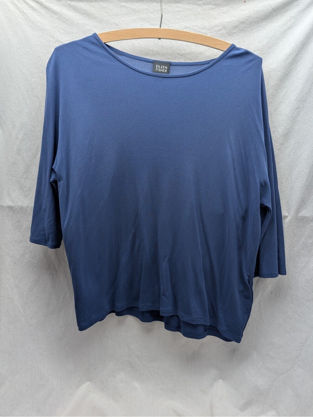 Eileen Fisher Medium Silk blue shirt
